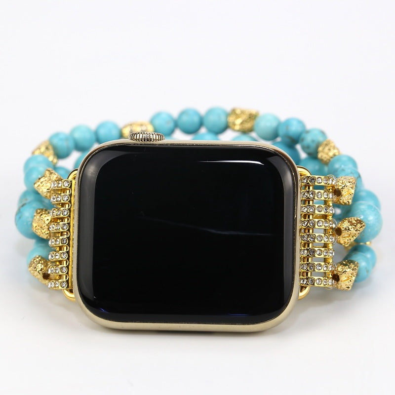 Smartwatch Strap with Elastic Buckle and Multi-Layer Design