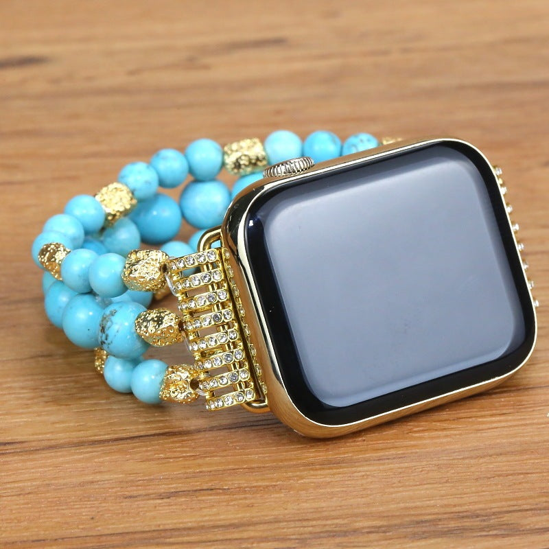 Smartwatch Strap with Elastic Buckle and Multi-Layer Design