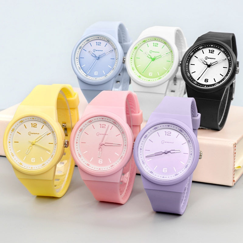 Children's Quartz Watch for Girls – Stylish Student Timepiece