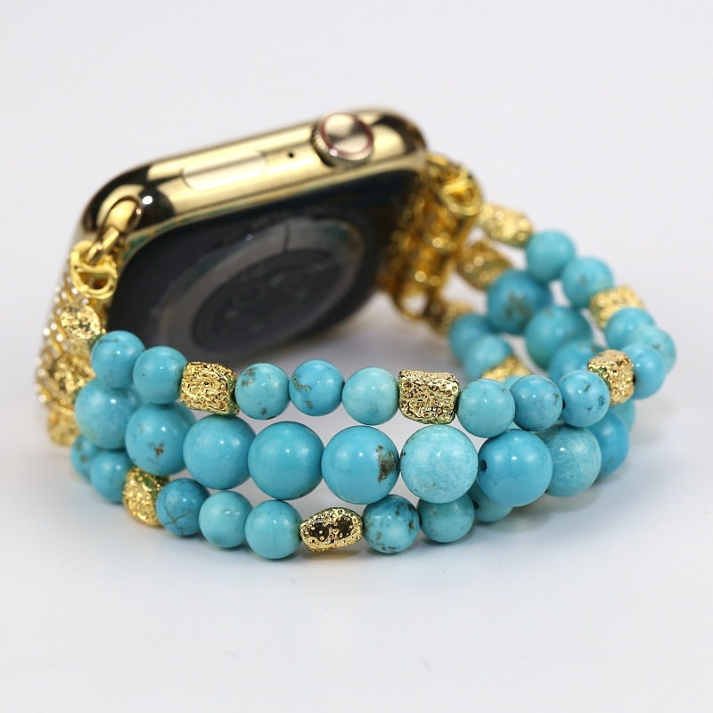 Smartwatch Strap with Elastic Buckle and Multi-Layer Design