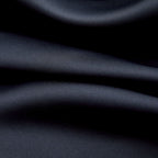 Blackout Curtains with Rings 2 pcs Black 37"x95" Fabric