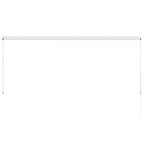 Awning Cream Steel frame and 100% polyester fabric with PA coating