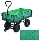 Cart Liner Green 600D Polyester Fits standard carts Durable