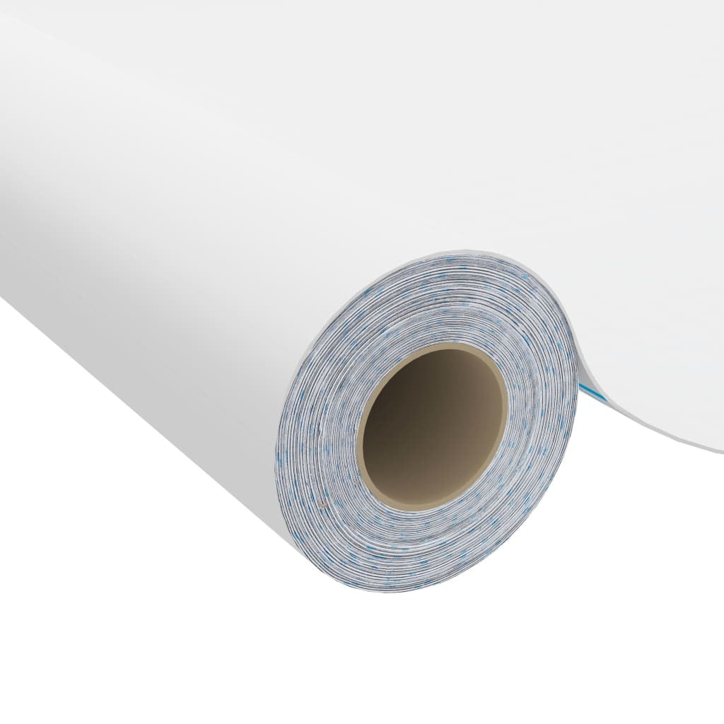 Furniture Film White PVC 197x35.4 in Waterproof Materials