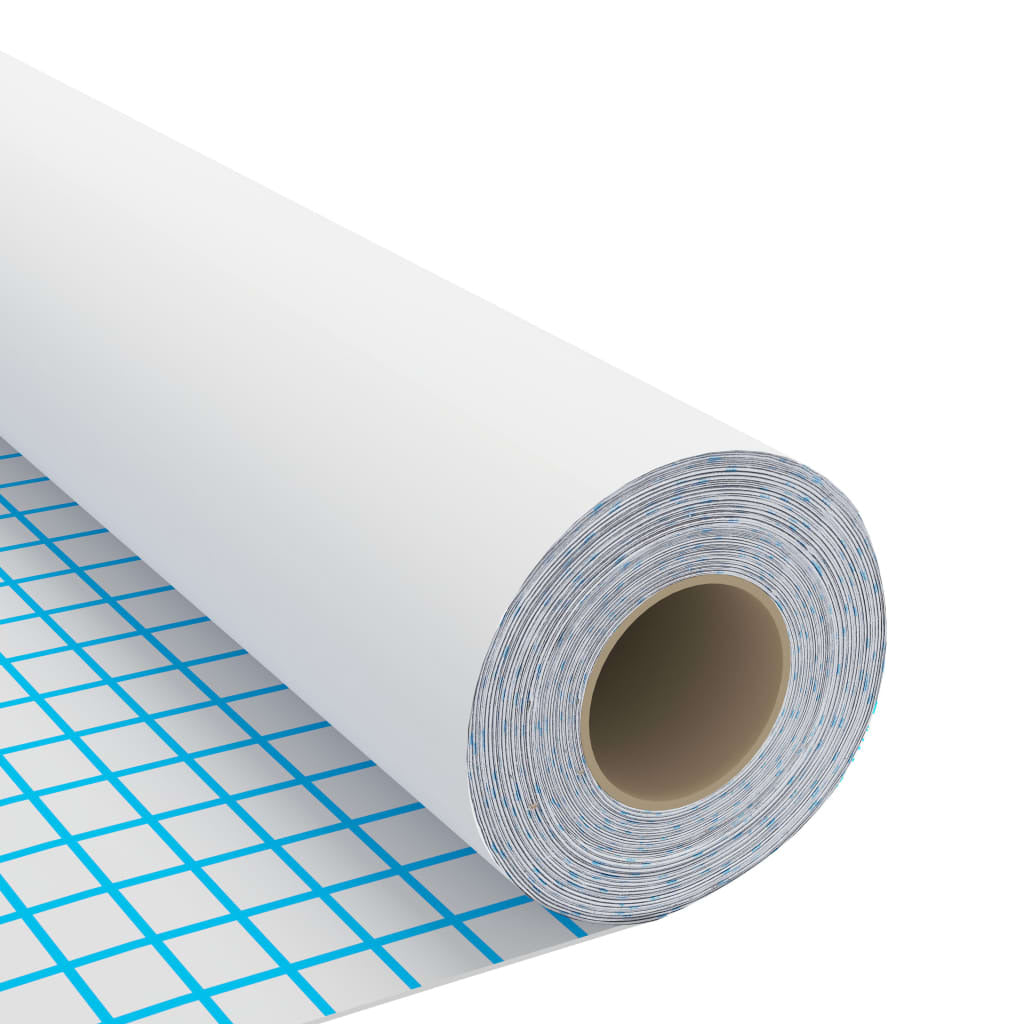 Furniture Film White PVC 197x35.4 in Waterproof Materials