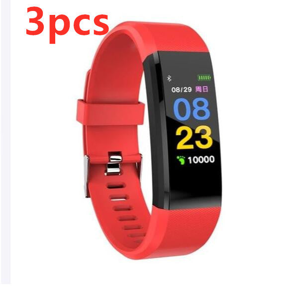 Bluetooth Smart Bracelet with Heart Rate Monitor & Fitness Tracker