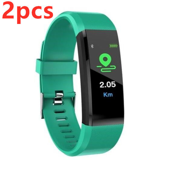 Bluetooth Smart Bracelet with Heart Rate Monitor & Fitness Tracker