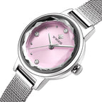 Elegant Women’s Quartz Watch – Fashion Mesh Band