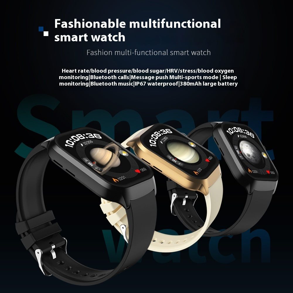 G43 Smart Watch – Blood Oxygen, Body Temperature, Heart Rate, Sleep & NFC Multi-Function Tracker