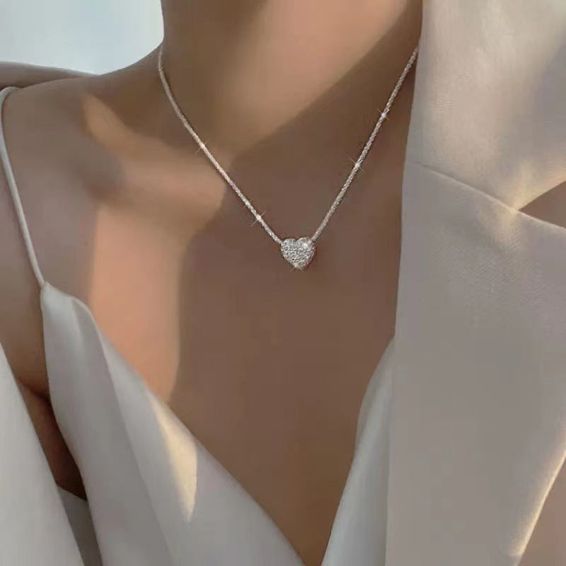 Chain Sense Net Red Trend Necklace – Fashionable Statement Jewelry