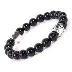 Tigereye & Indian Agate Dog Paw Bracelet with Heart Charm – Fashion Jewelry