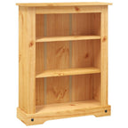 Bookcase Brown Solid waxed pinewood 31.5x11.4x39.4 in Bookcase