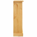Bookcase Brown Solid waxed pinewood 31.5x11.4x39.4 in Bookcase
