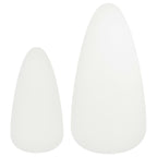 Coffee Table Set of 2 White Solid pinewood, MDF Medium Durable