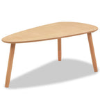 Coffee Table Set of 2 Brown Solid pine wood, MDF Two-piece set