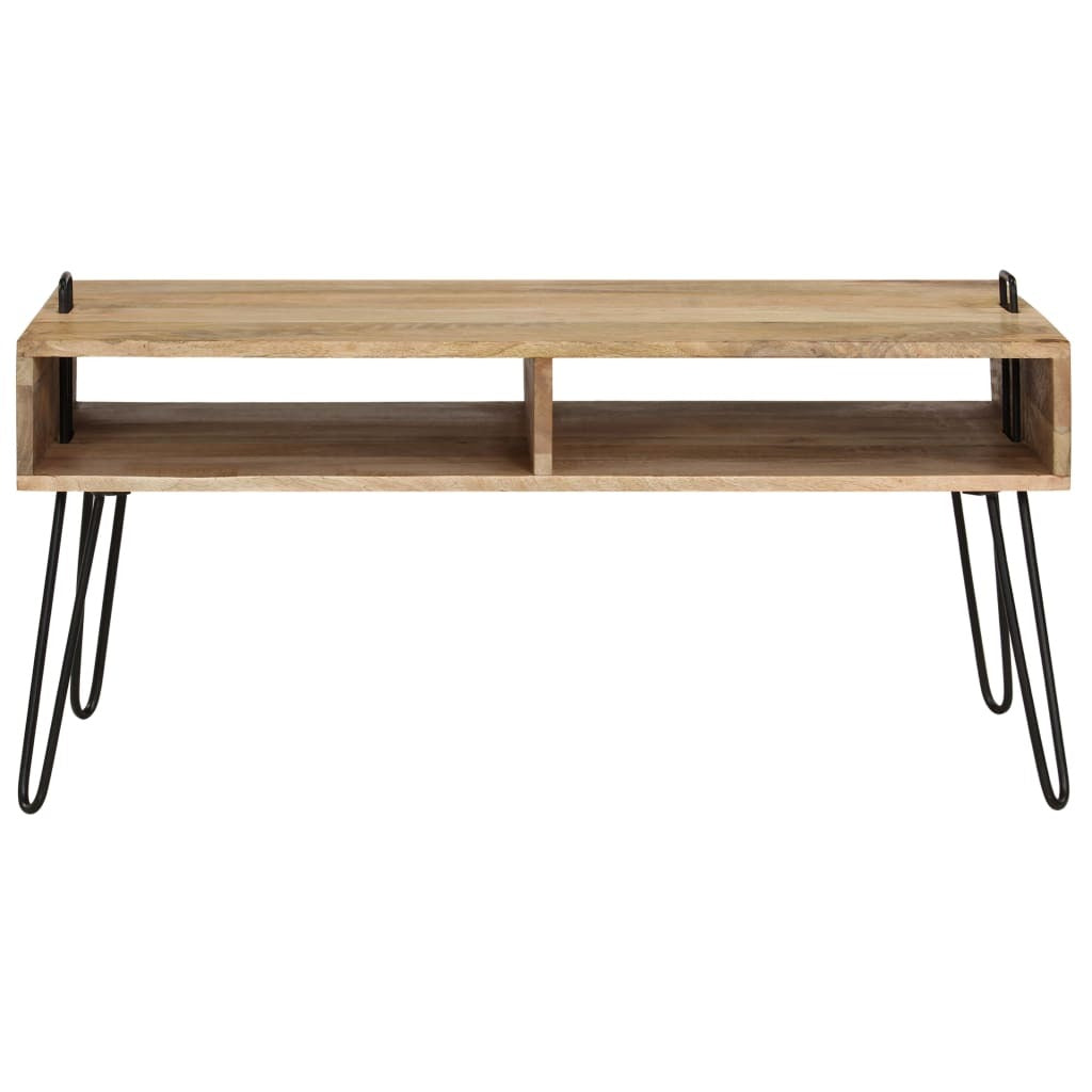 Coffee Table Natural wood, Black