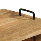 Coffee Table Natural wood, Black