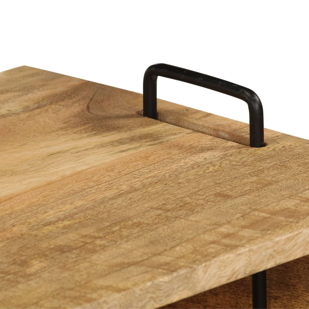 Coffee Table Natural wood, Black