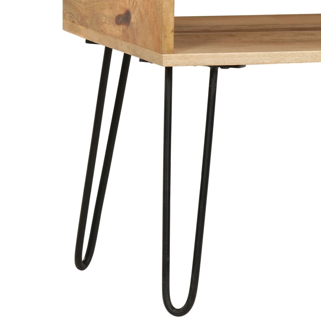 Coffee Table Natural wood, Black