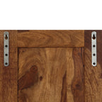 Coat Rack Acacia wood with natural grain patterns
