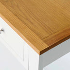 Console Table White and brown