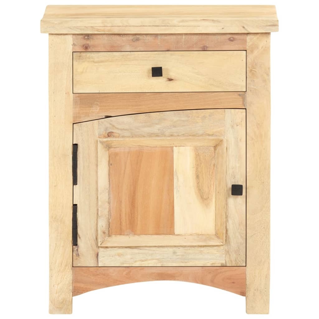 Bedside Cabinet Multicolor Solid reclaimed wood, mango wood, MDF