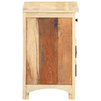 Bedside Cabinet Multicolor Solid reclaimed wood, mango wood, MDF