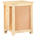 Bedside Cabinet Multicolor Solid reclaimed wood, mango wood, MDF