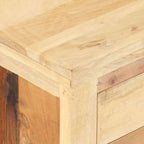 Bedside Cabinet Multicolor Solid reclaimed wood, mango wood, MDF