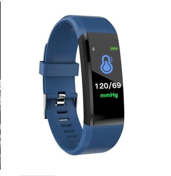 Bluetooth Smart Bracelet with Heart Rate Monitor & Fitness Tracker