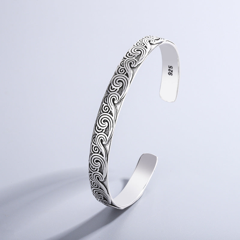 Custom Spray Pattern Artistic Bracelet for Women – Personalized Jewelry Gift