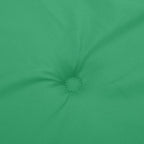 Chair Cushion Set of 2 Green Oxford fabric (100% polyester)