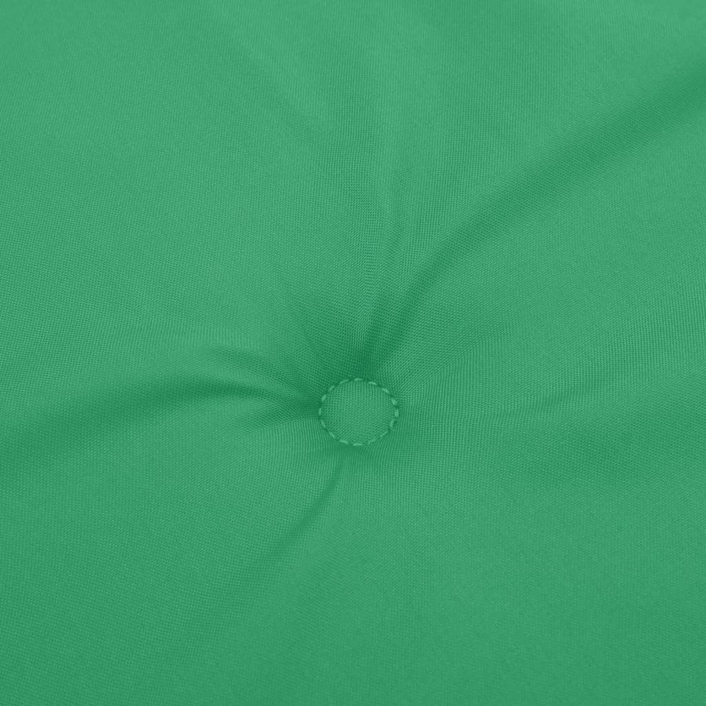 Chair Cushion Set of 2 Green Oxford fabric (100% polyester)