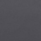 Chair Cushion Set of 4 Anthracite Oxford fabric (100% polyester)
