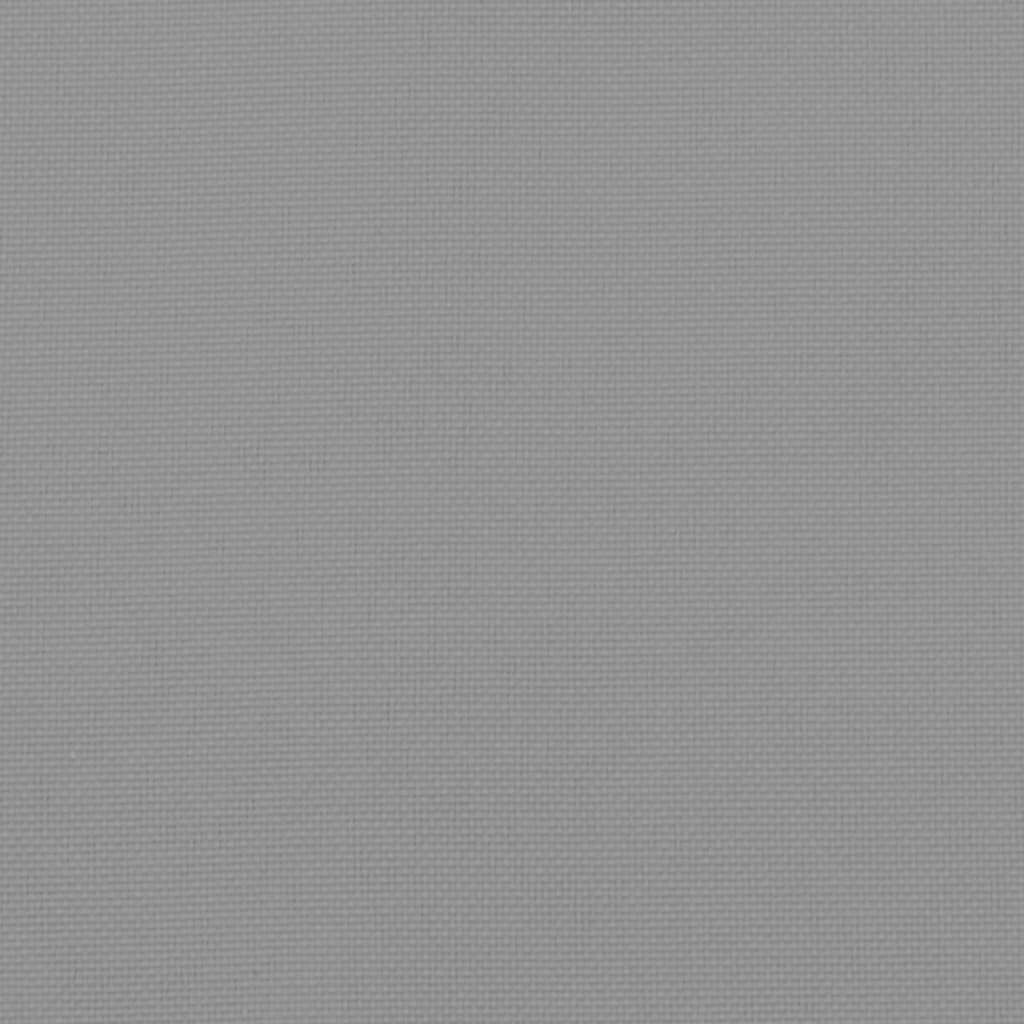 Chair Cushion Set of 6 Grey Oxford fabric (100% polyester)
