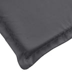 Deck Chair Cushion Anthracite Oxford fabric (100% polyester)