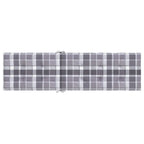 Deck Chair Cushion Gray check Oxford fabric (100% polyester)
