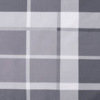 Deck Chair Cushion Gray check Oxford fabric (100% polyester)