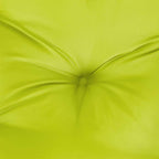 Chair Cushion Set of 6 Bright green Oxford fabric (100% polyester)