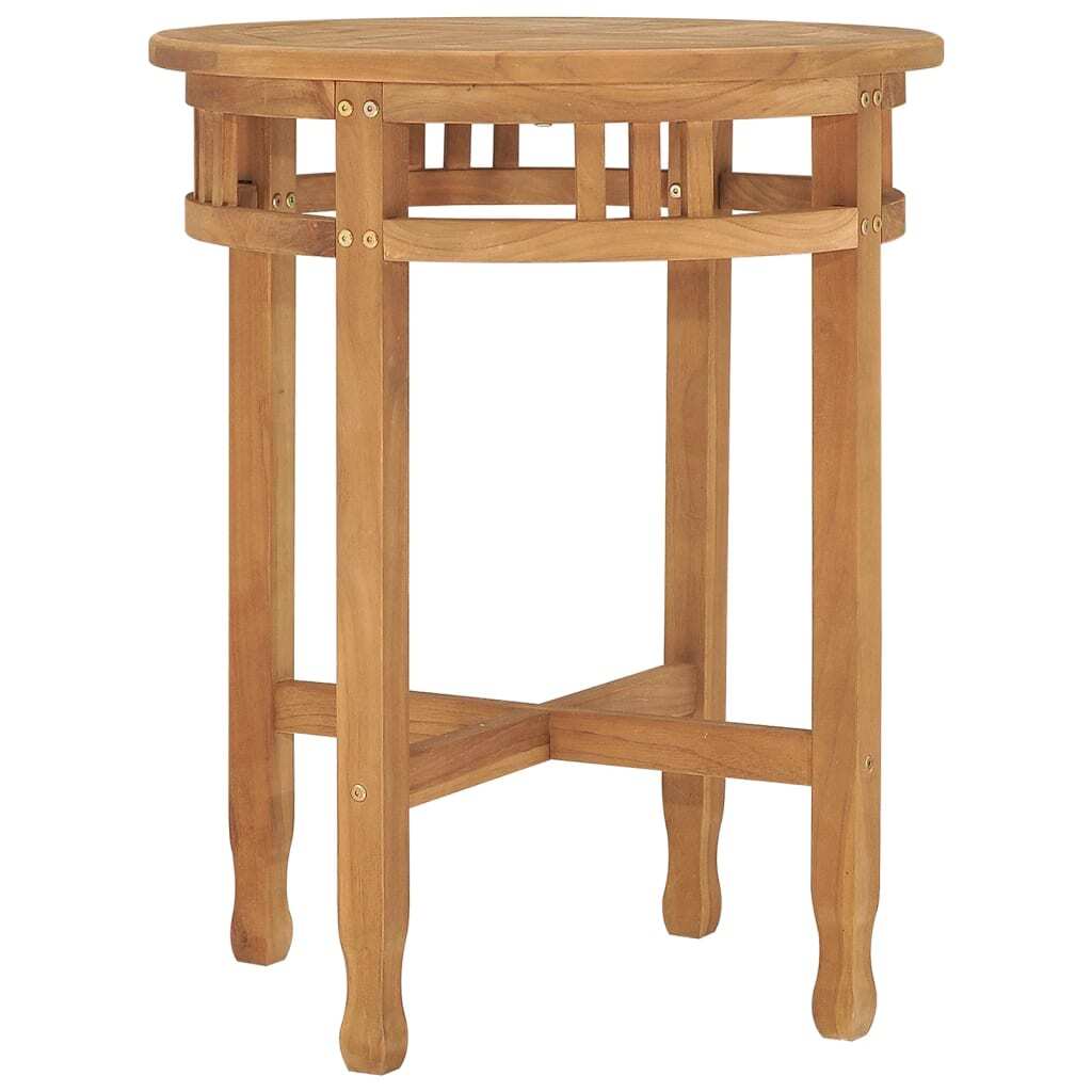 Bistro Table Teak Solid Teak wood Small Durable Bistro Table
