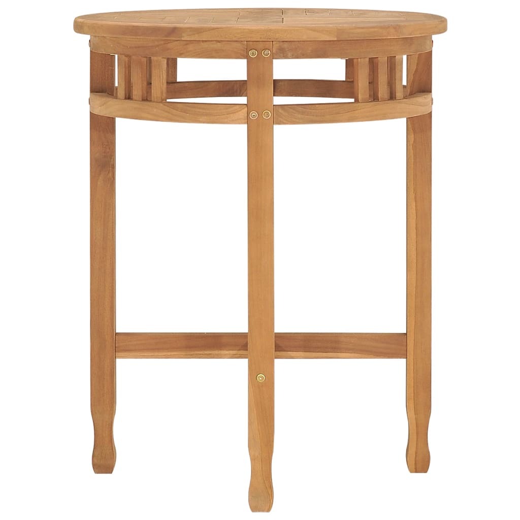 Bistro Table Teak Solid Teak wood Small Durable Bistro Table