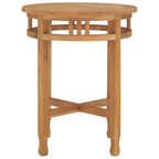 Bistro Table Teak Solid Teak wood Small Durable Bistro Table