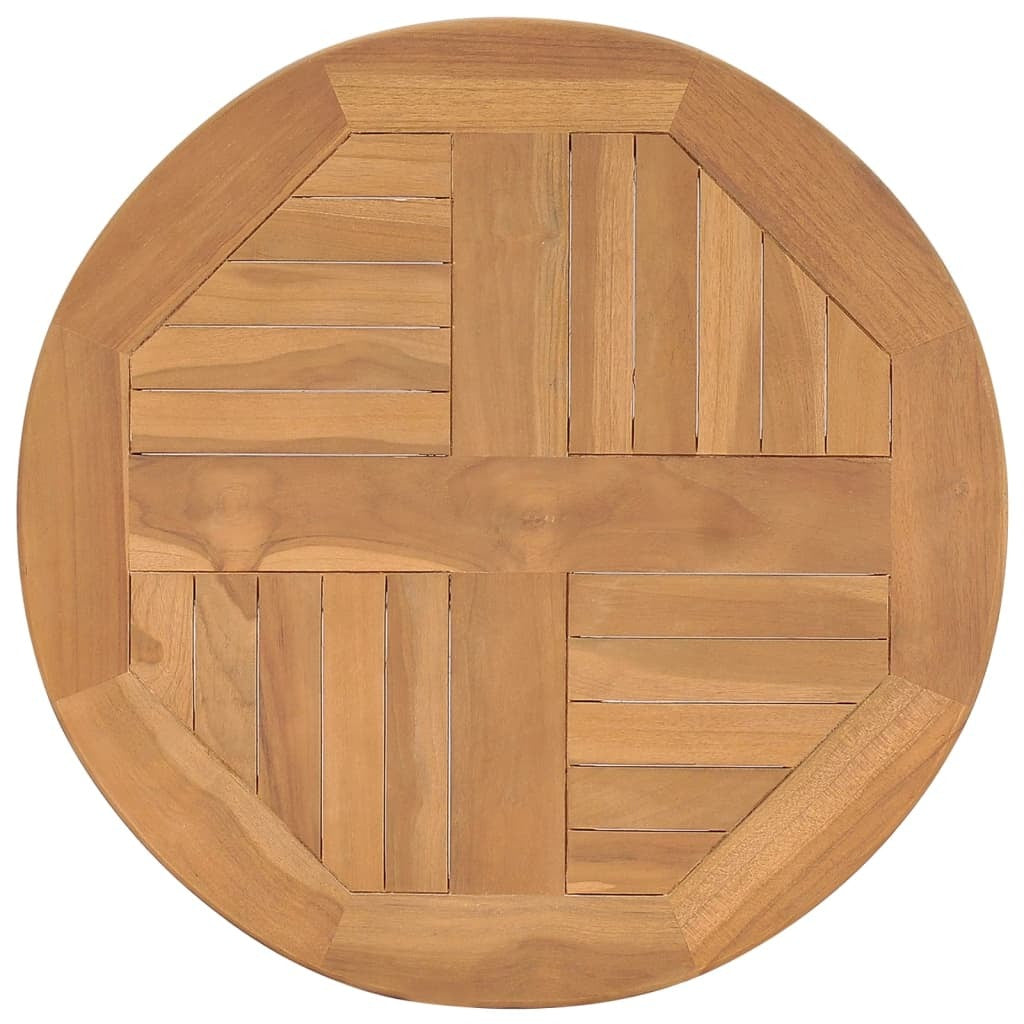 Bistro Table Teak Solid Teak wood Small Durable Bistro Table