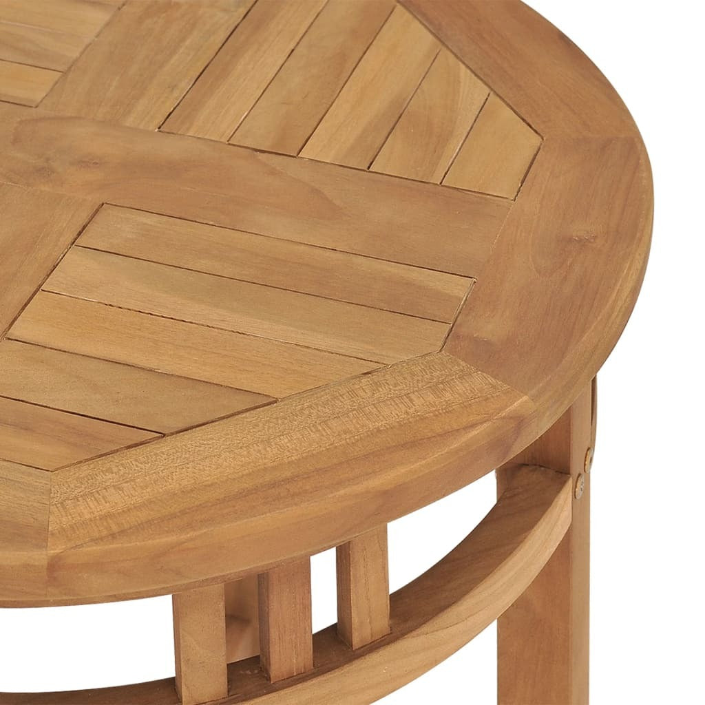 Bistro Table Teak Solid Teak wood Small Durable Bistro Table