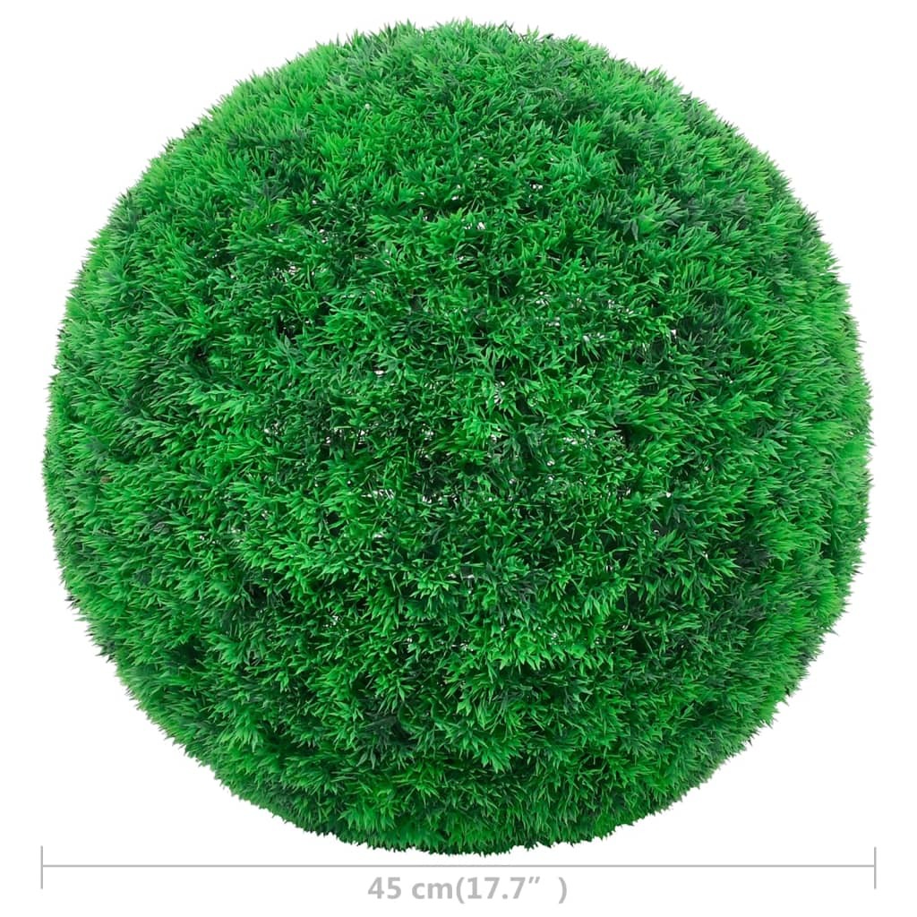 Artificial Boxwood Ball Mixed green Polyethylene Medium