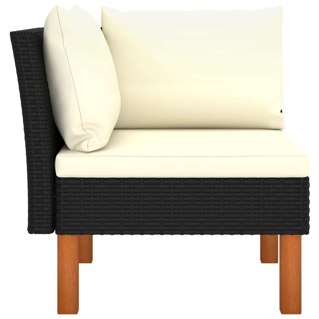 Corner Sofa Black