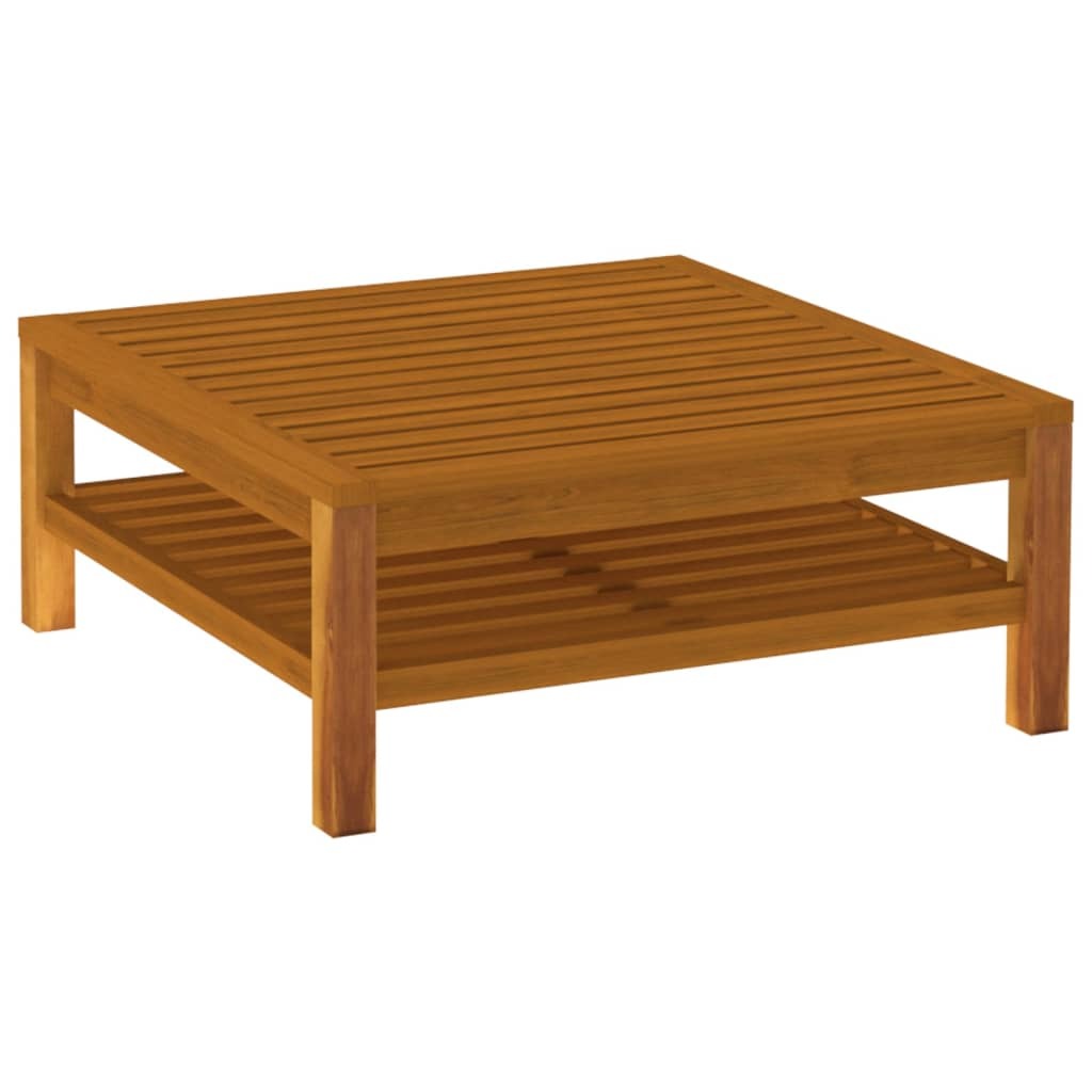 Coffee Table Natural Acacia Wood Solid Acacia Wood Medium Durable