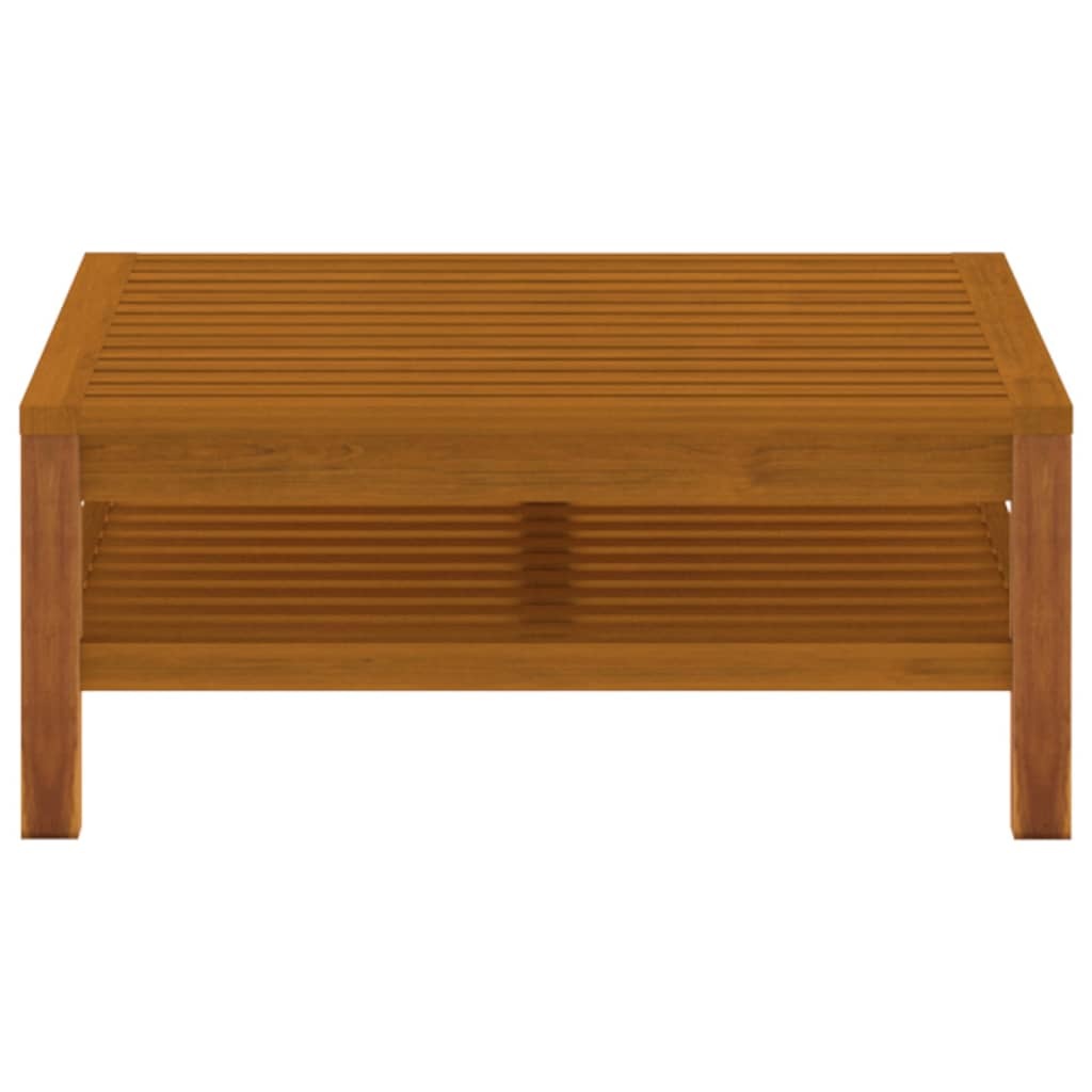 Coffee Table Natural Acacia Wood Solid Acacia Wood Medium Durable
