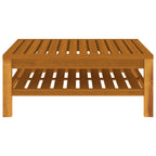 Coffee Table Natural Acacia Wood Solid Acacia Wood Medium Durable