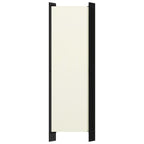 5-Panel Room Divider White 98.4"x70.9"